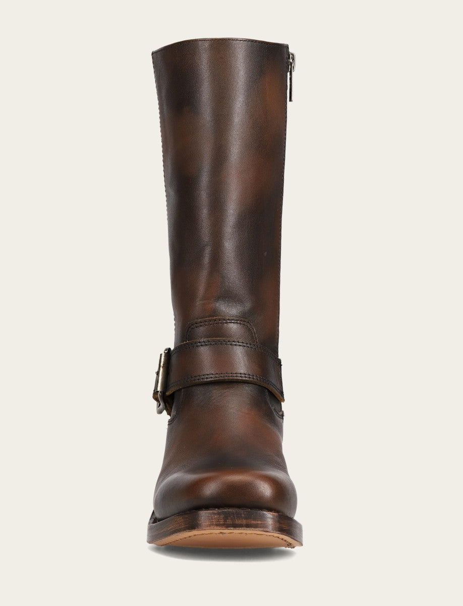 Women's Dark Brown Campus Buckle Boot Dark Brown