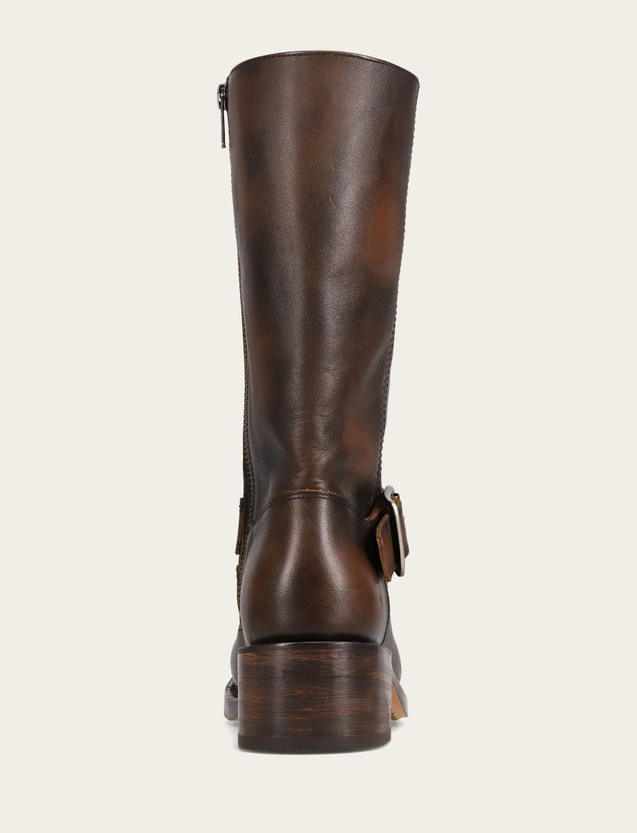 Women's Dark Brown Campus Buckle Boot Dark Brown