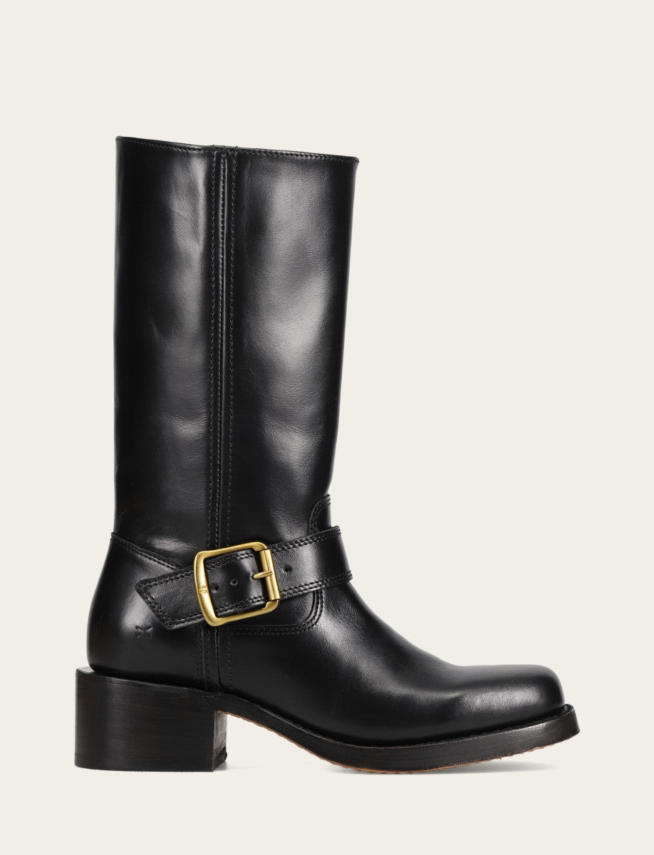Women's Black Campus Buckle Boot Black