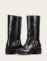 Women's Black Campus Buckle Boot Black