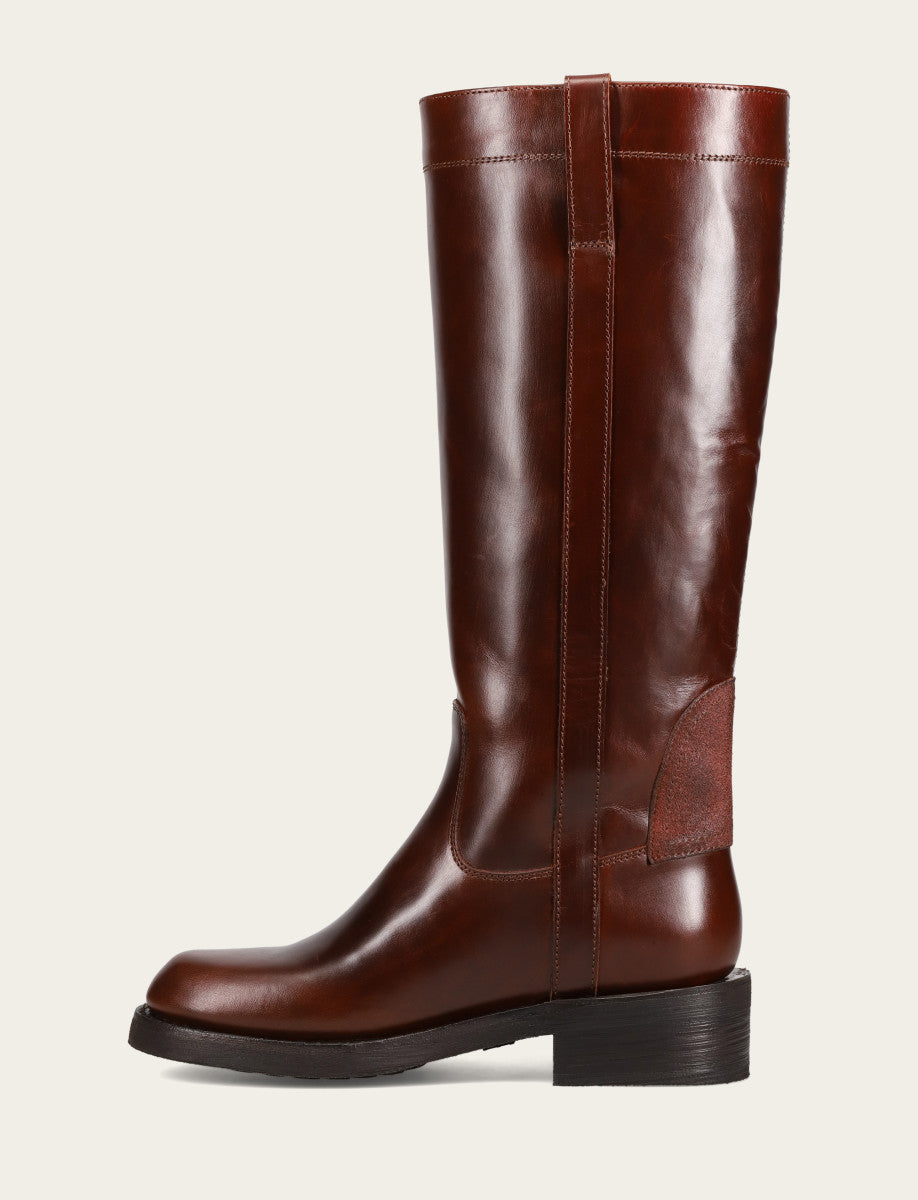 Viv Riding Boot Redwood