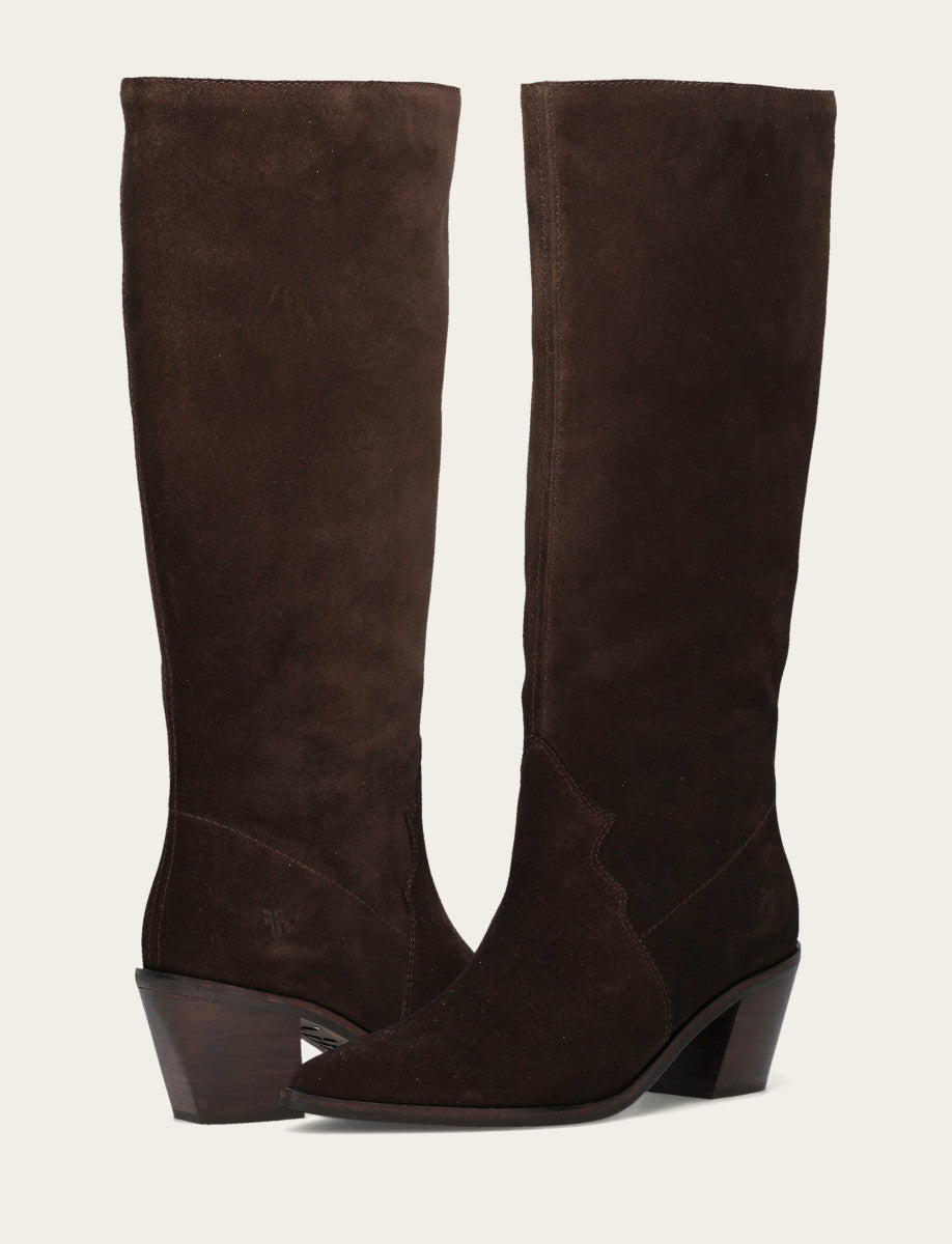 Women's Dark Brown Sara Slouchy Boot Dark Brown