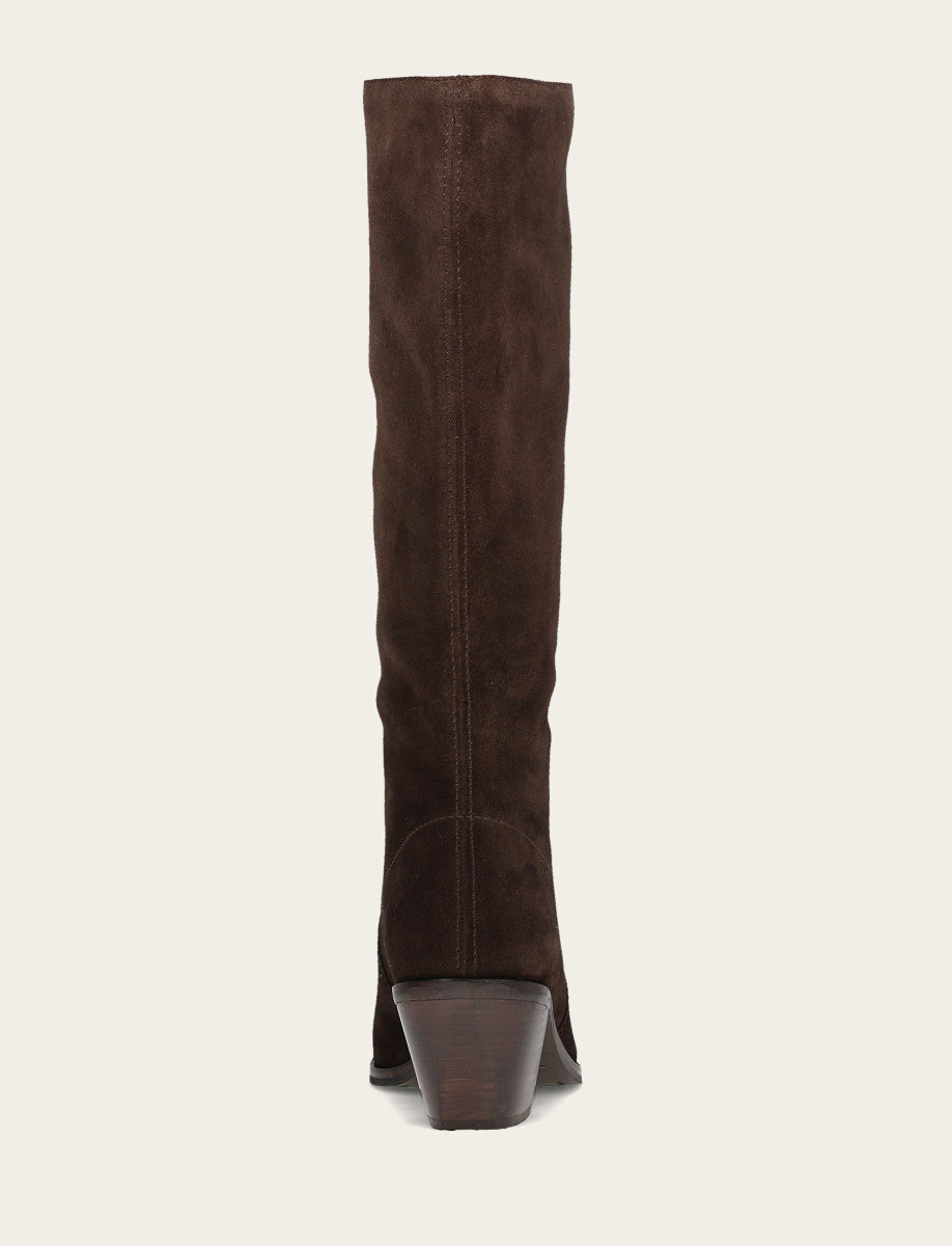 Women's Dark Brown Sara Slouchy Boot Dark Brown