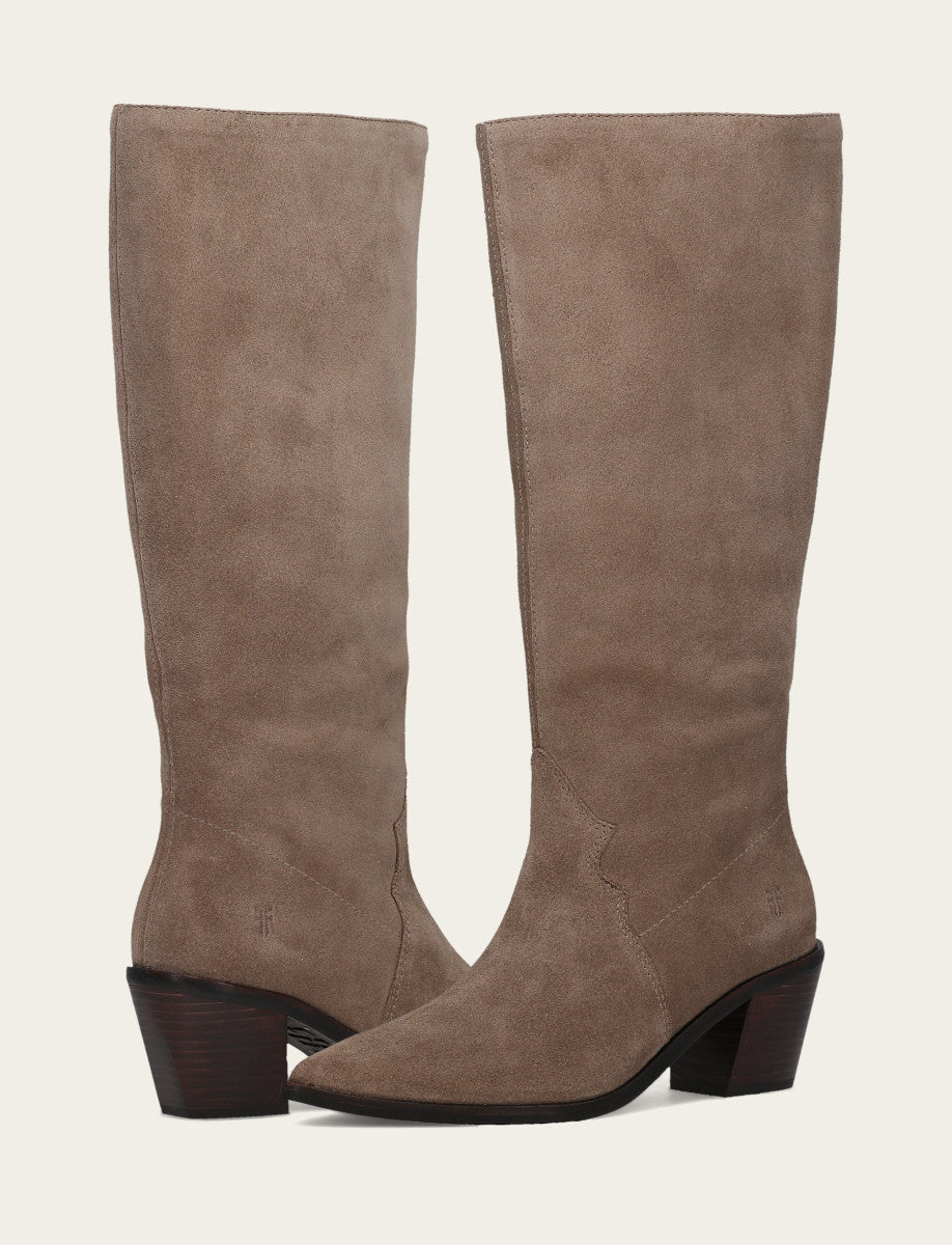 Women's Dark Taupe Sara Slouchy Boot Dark Taupe