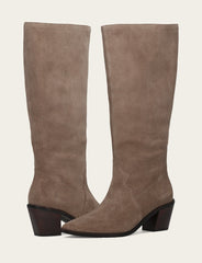 Women's Dark Taupe Sara Slouchy Boot Dark Taupe