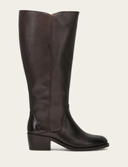 Women's Dark Brown Carson 2 Piping Tall Wide Calf Boot Dark Brown