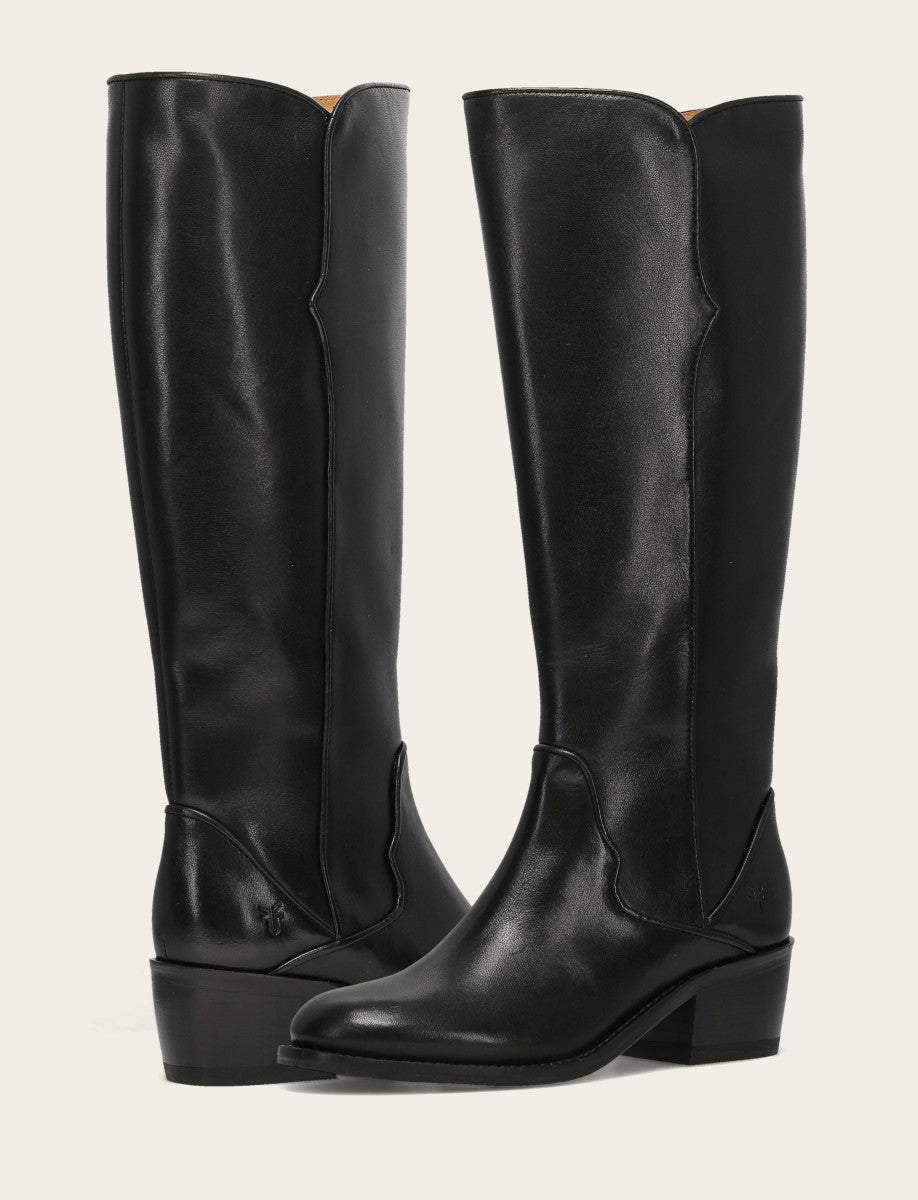 Women's Black Carson 2 Piping Tall Boot Black