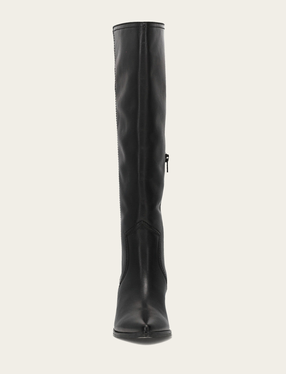 Women's Black Sadie Softy Tall Wide Calf Boot Black