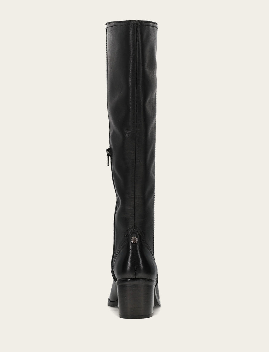 Women's Black Sadie Softy Tall Wide Calf Boot Black