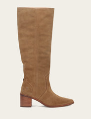 Women's Almond Sadie Softy Tall Wide Calf Boot Almond