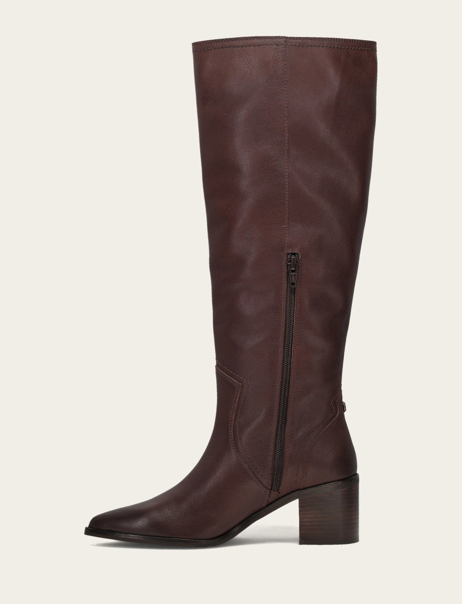 Women's Cocoa Sadie Softy Tall Wide Calf Boot Cocoa