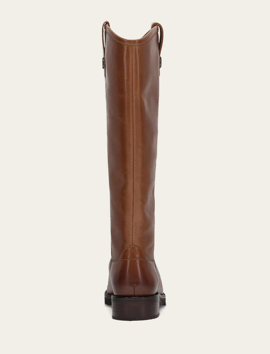 Women's Tan Melissa Lug Button Tall Boot Tan