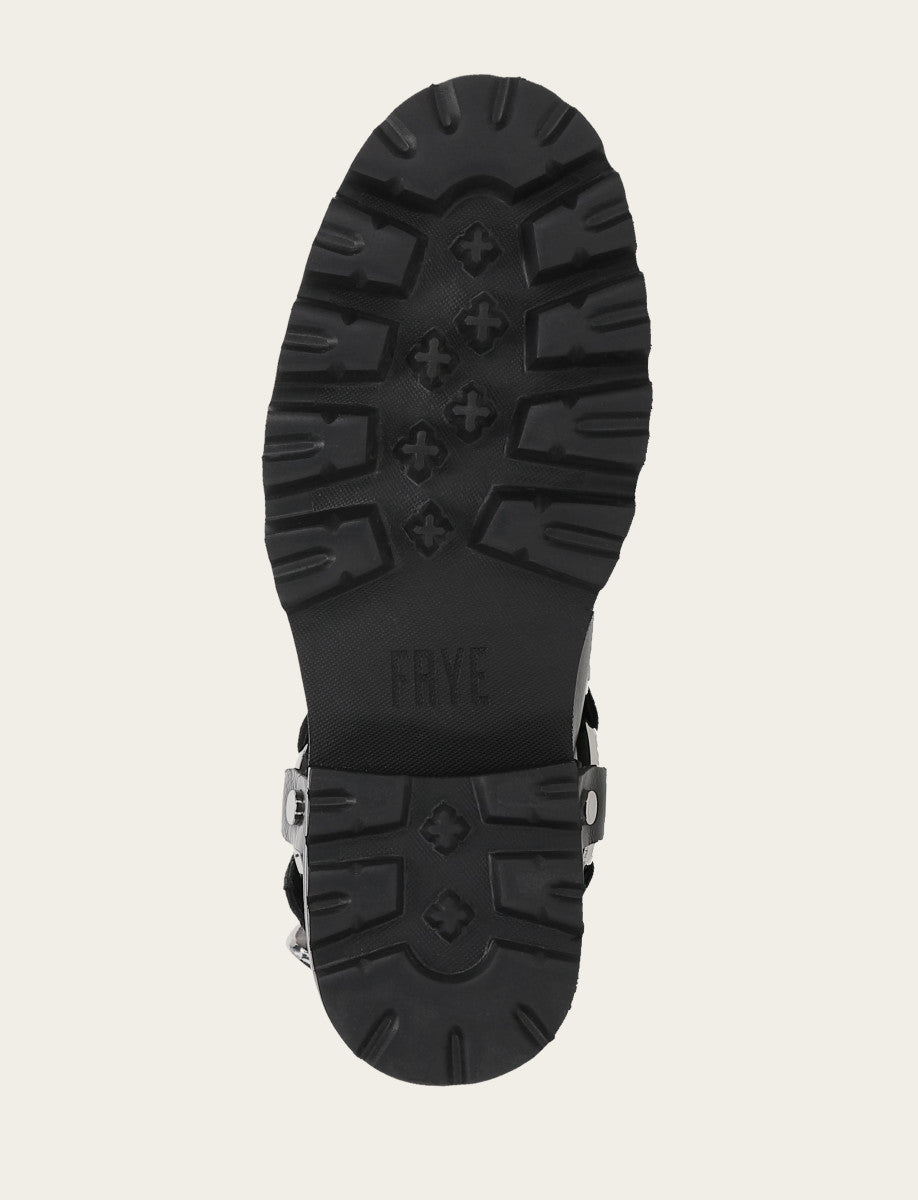 Women's Black Olivia Moto Mid Boot Black