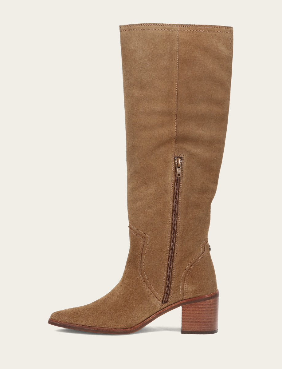 Women's Almond Sadie Softy Tall Boots Almond