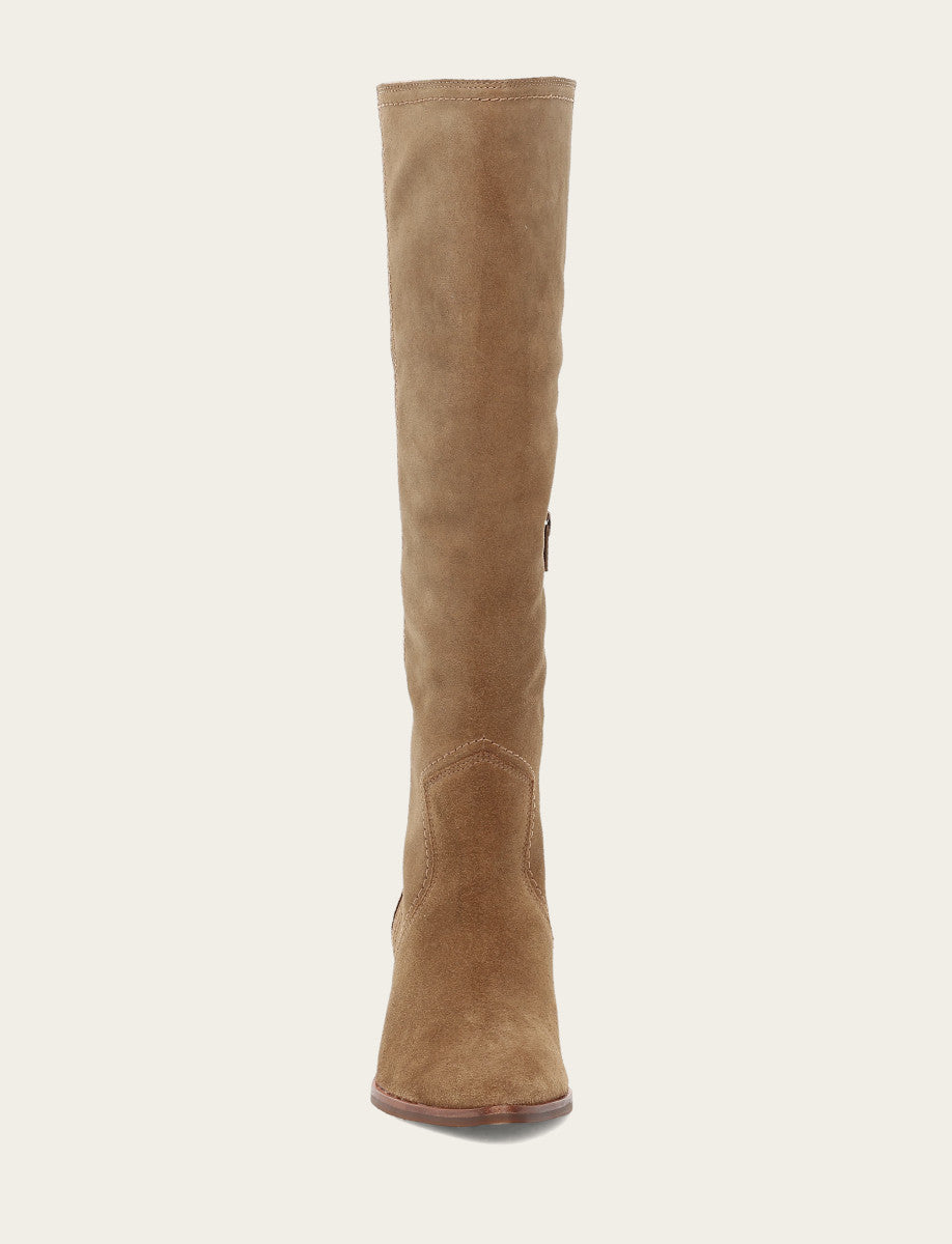 Women's Almond Sadie Softy Tall Boots Almond