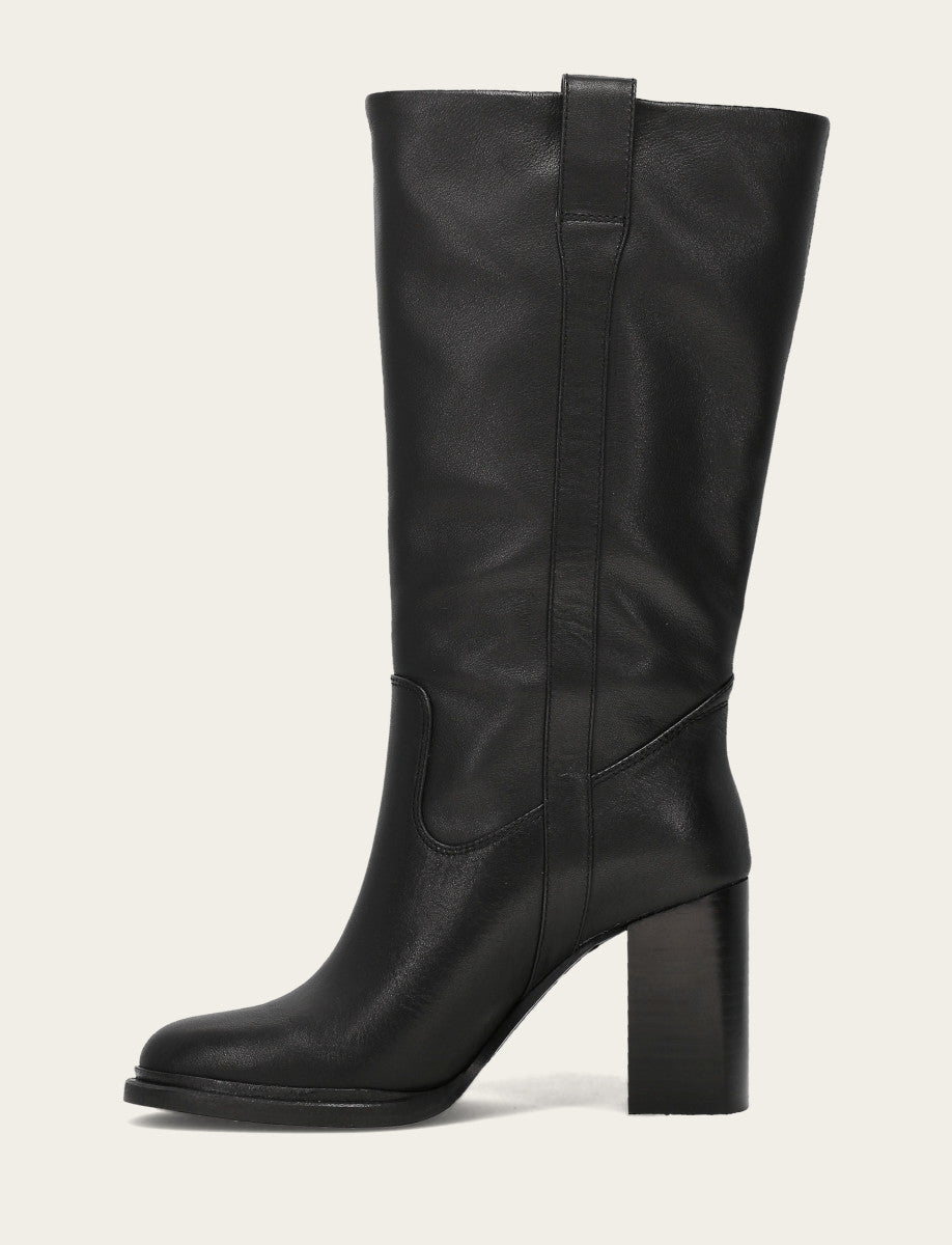 Women's Black Alex Slouchy Mid Boot Black