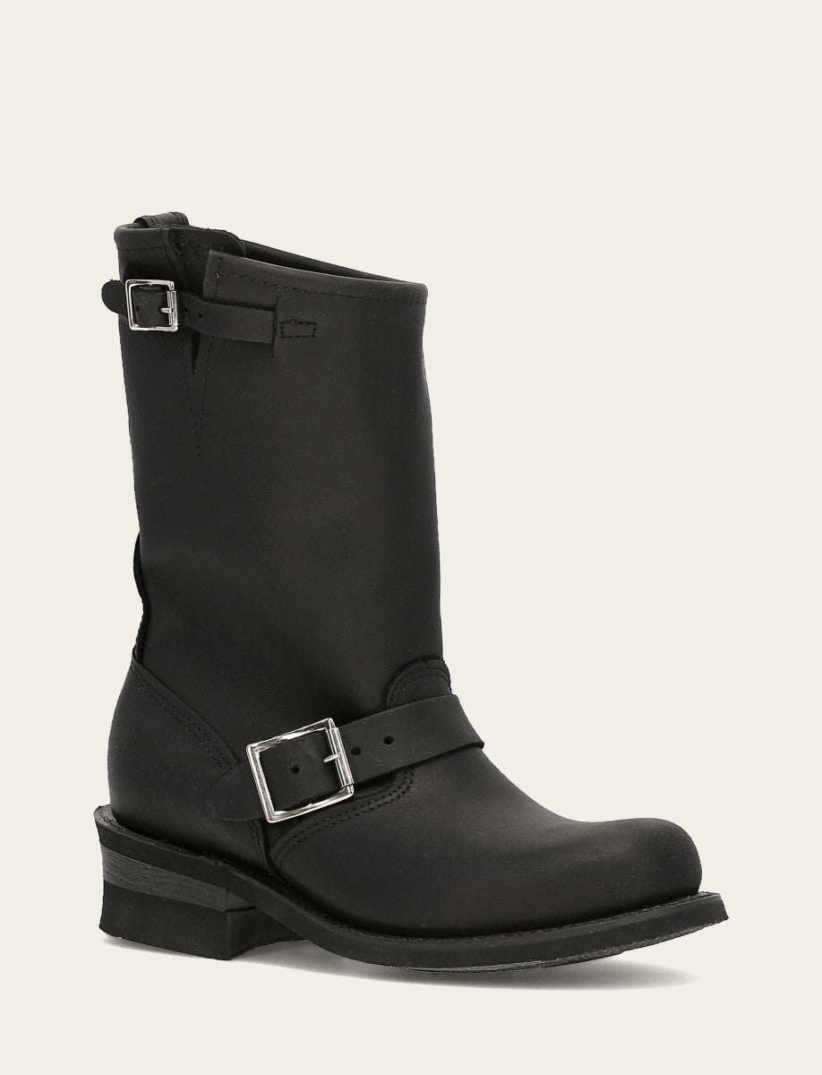 Women's Black Engineer 12R Boots Black