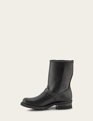 Women's Black Engineer 12R Boots Black