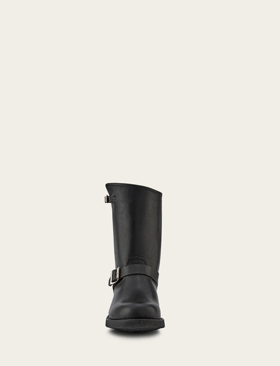 Women's Black Engineer 12R Boots Black