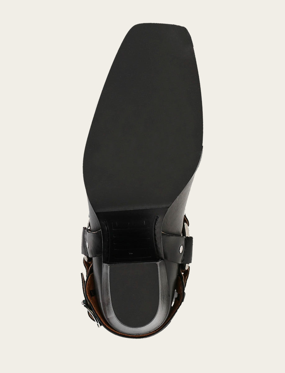 Women's Black Shiloh Harness Belted Boot Black