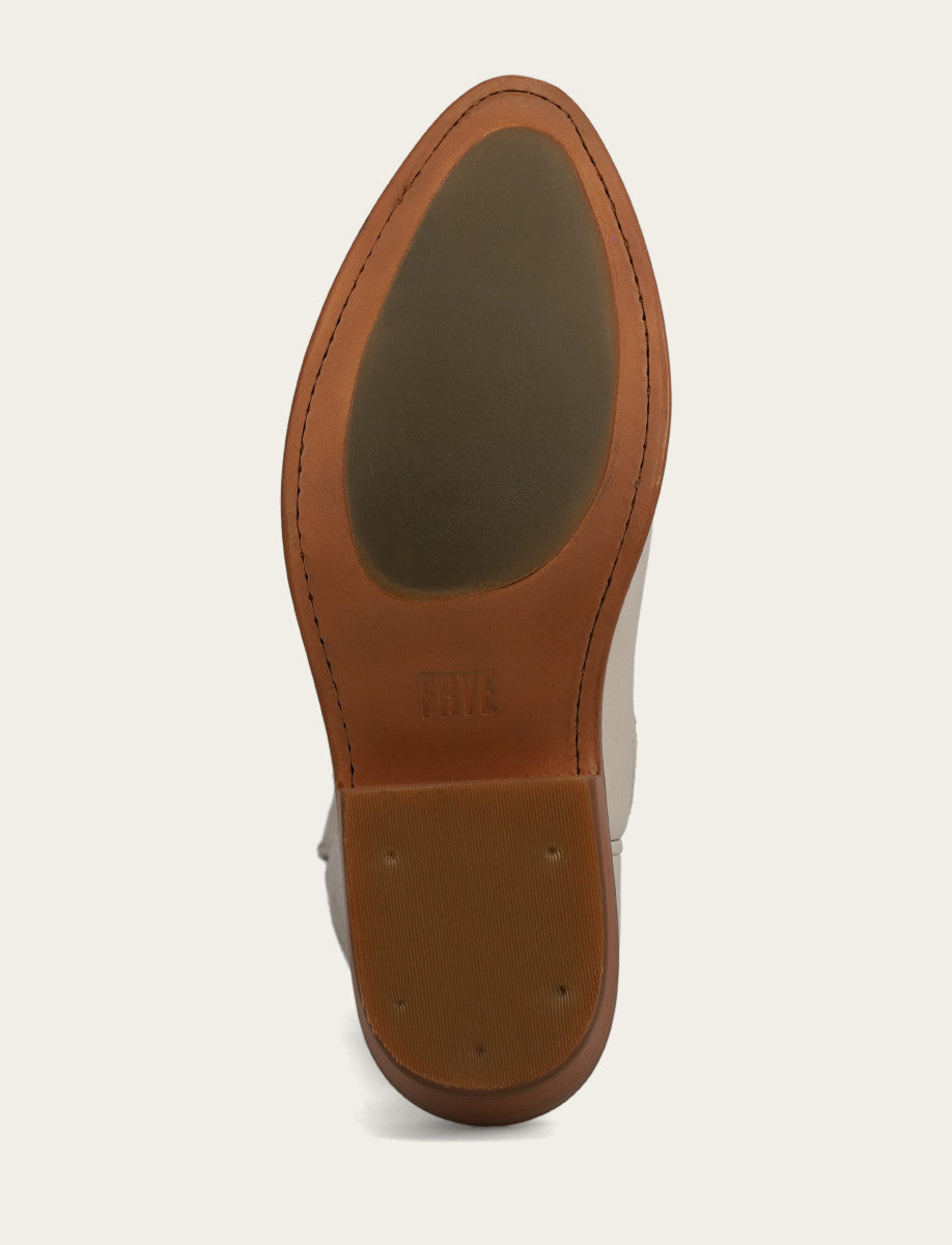 Ivory Billy Pull On Deco Stitch Boot Ivory
