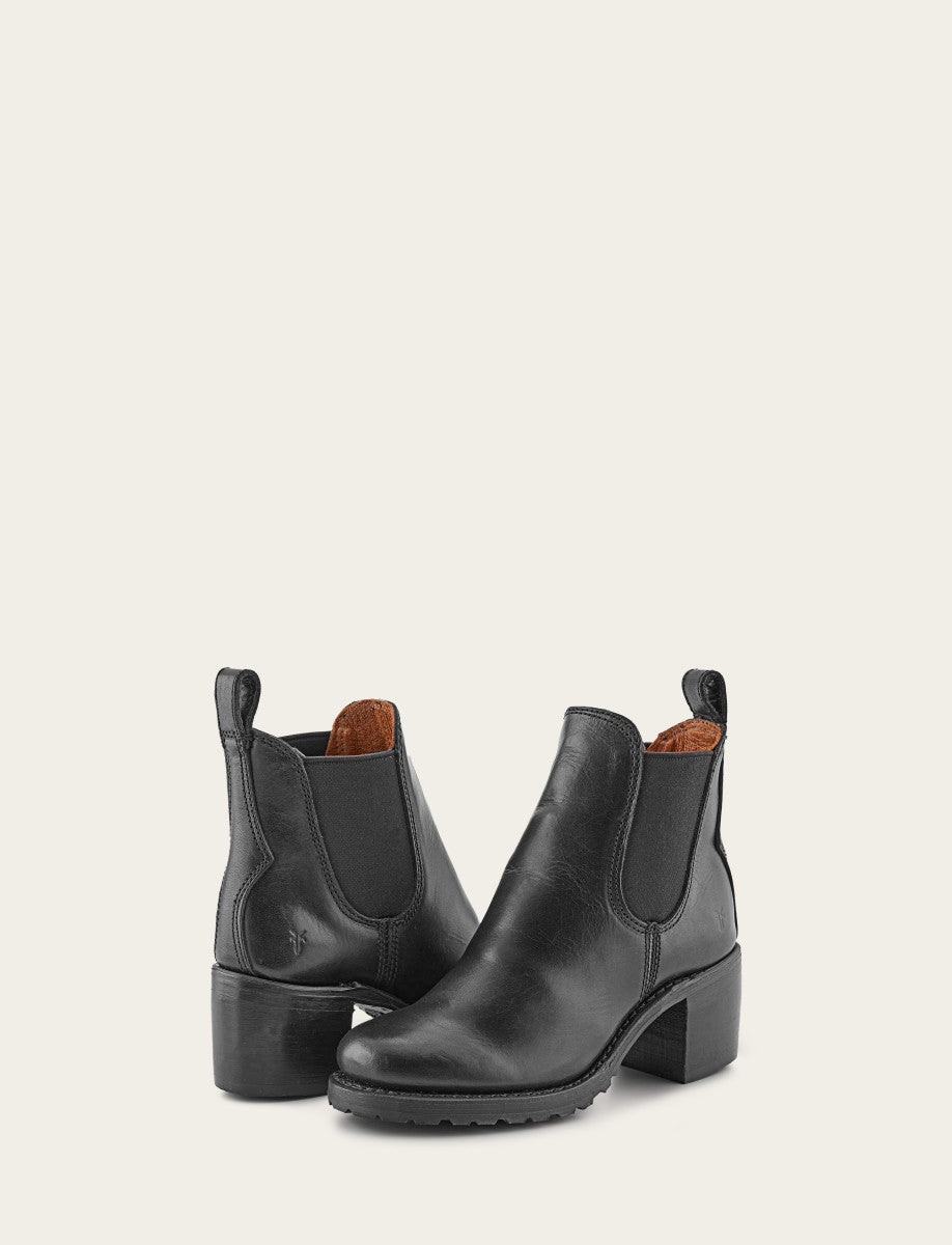 Women's Black Sabrina Chelsea Boots Black