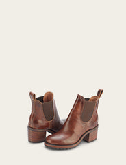 Women's Cognac Sabrina Chelsea Boots Cognac