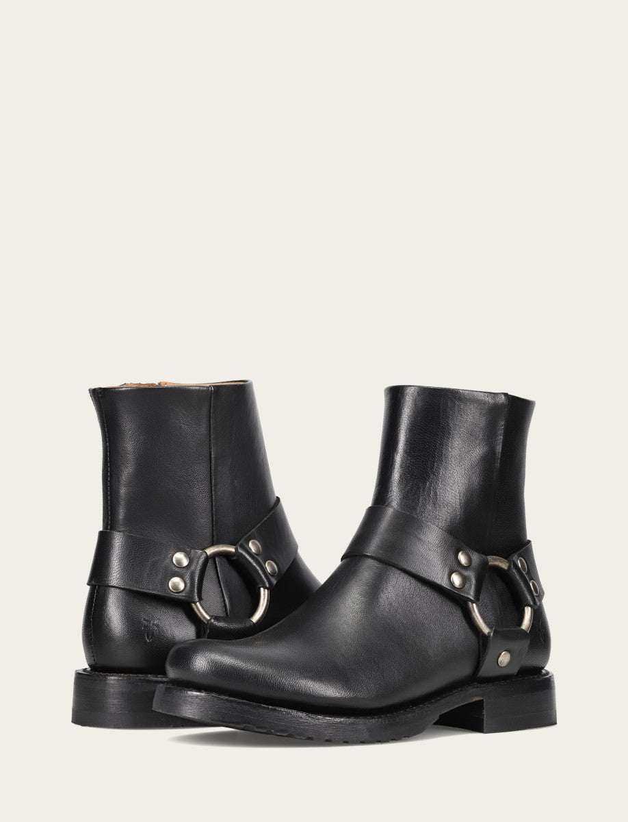 Women's Black Veronica Flex Harness Booties Black