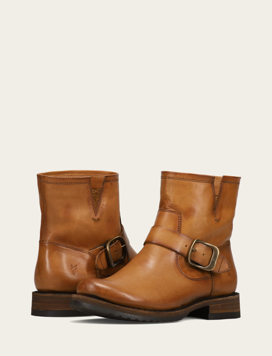 Women's Caramel Veronica Flex Bootie Booties Caramel