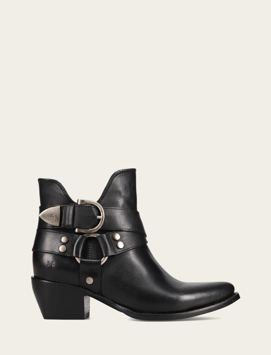 Women’s Black Sacha Multi-Strap Ankle Booties Black