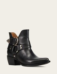 Women’s Black Sacha Multi-Strap Ankle Booties Black