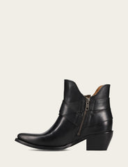 Women’s Black Sacha Multi-Strap Ankle Booties Black