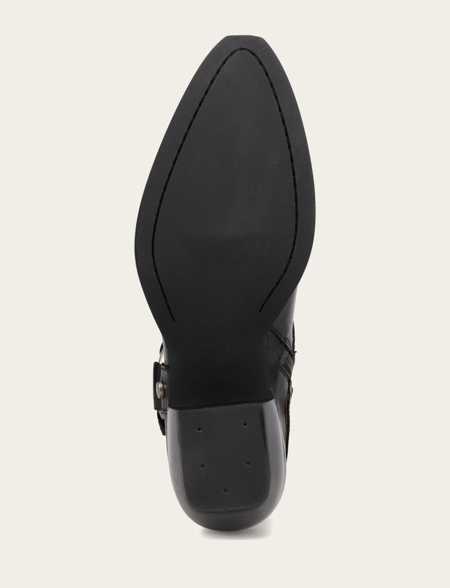 Women’s Black Sacha Multi-Strap Ankle Booties Black
