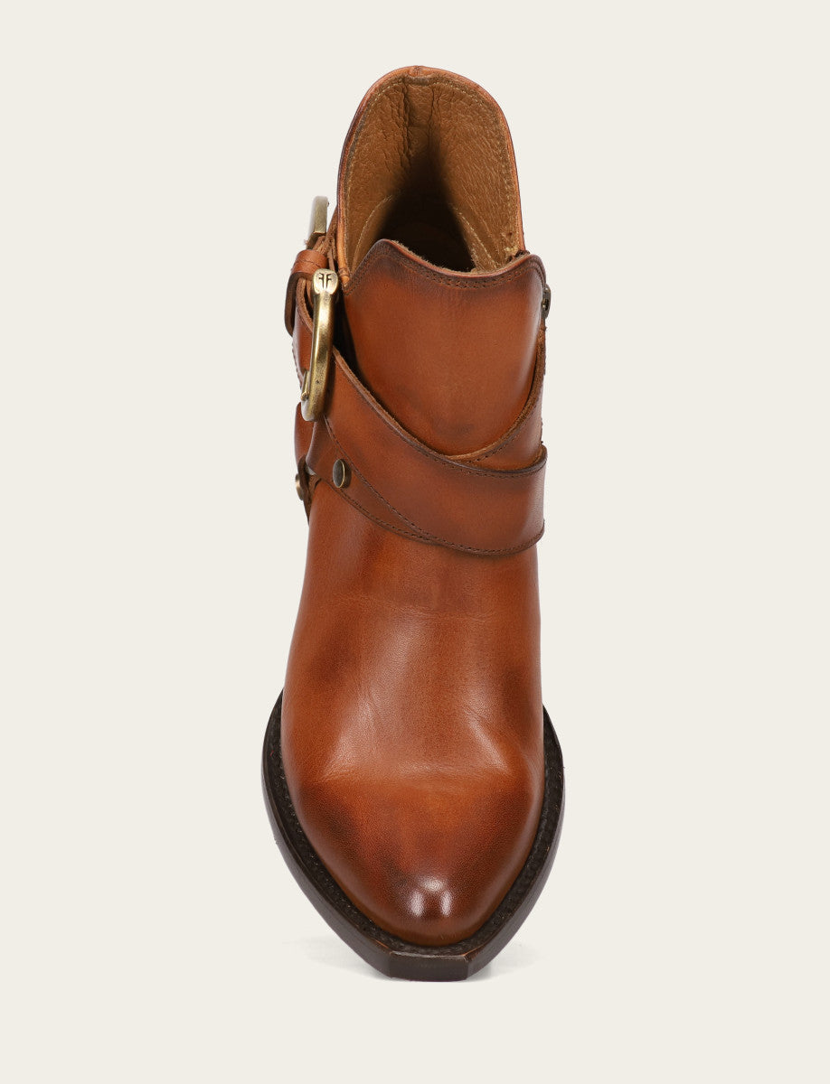 Women's Caramel Sacha Multi Strap Booties Caramel