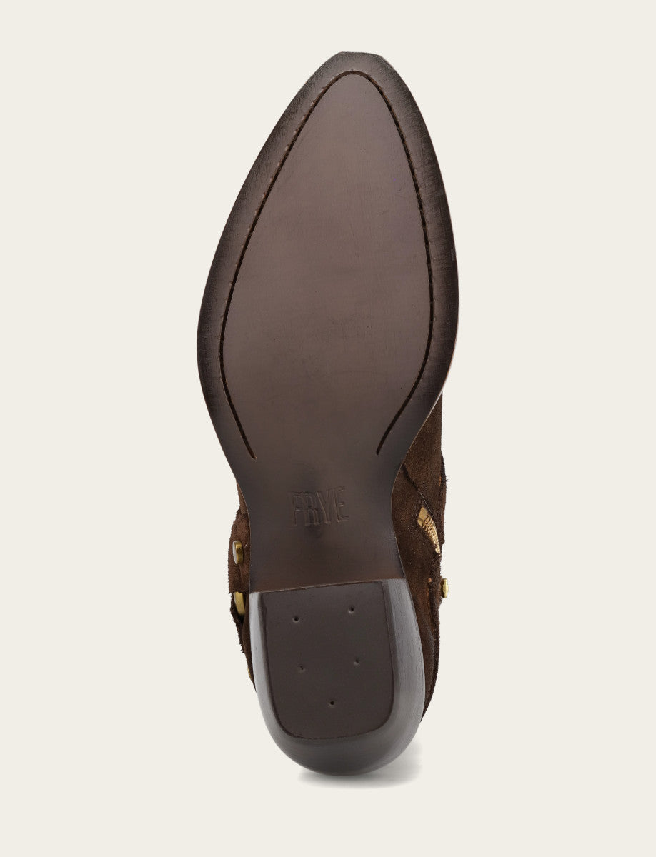 Women's Chocolate Sacha Multi Strap Booties Chocolate