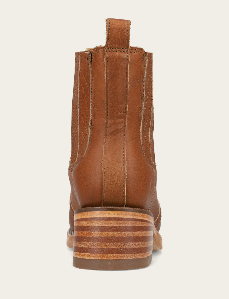 Women's Saddle Campus Chelsea Booties Saddle