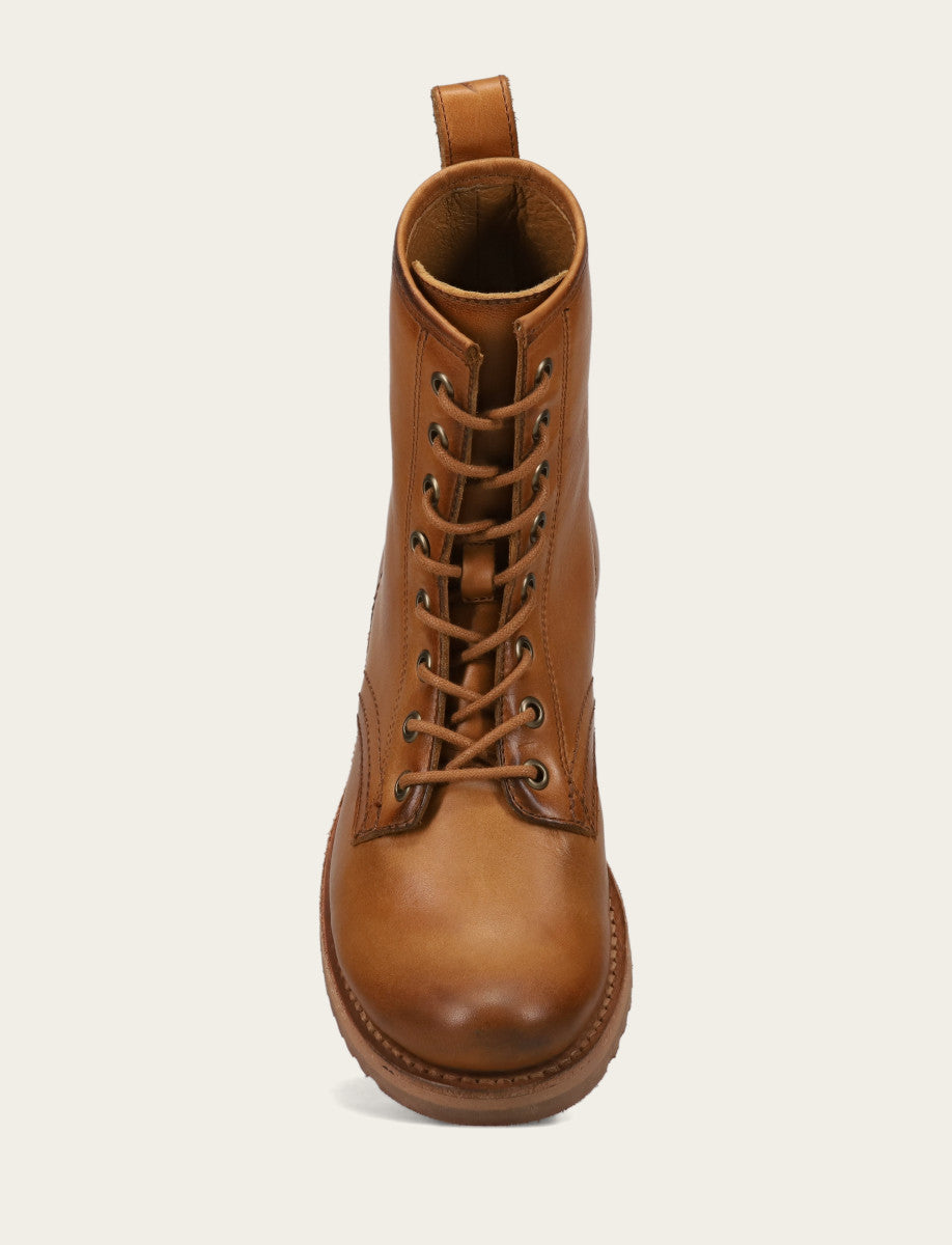 Women's Caramel Veronica Flex Combat Booties Caramel