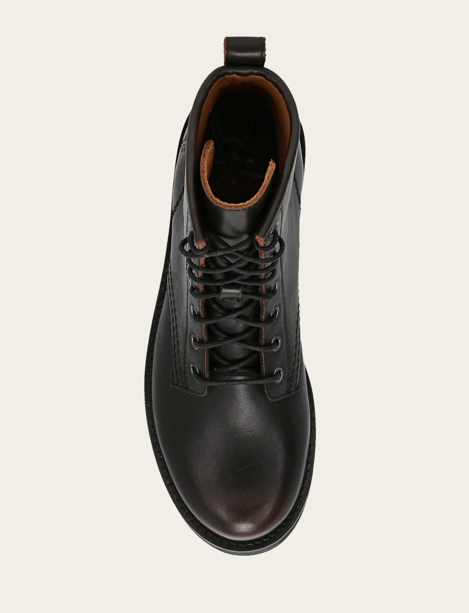 Antique Brown Veronica Flex Combat Boot Antique Brown