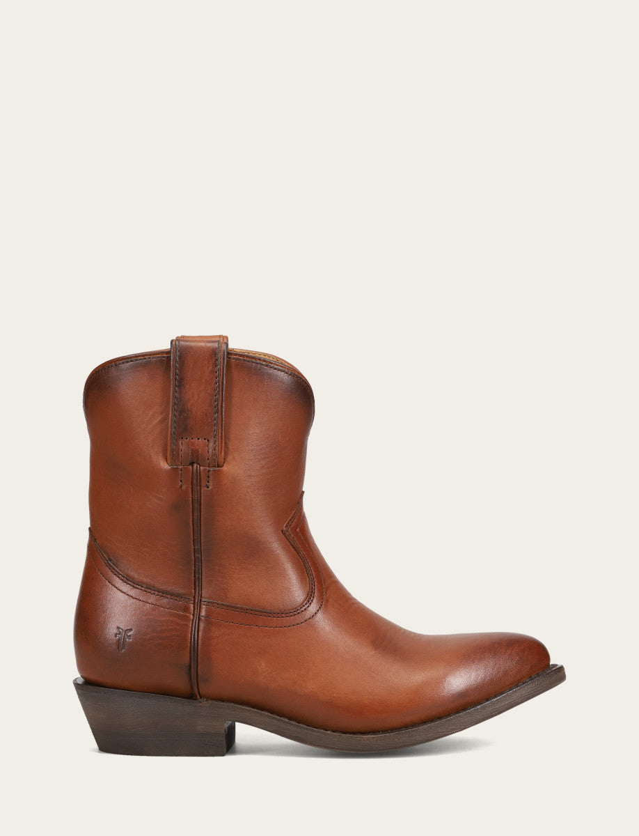 Women's Cognac Billy Short Booties Cognac