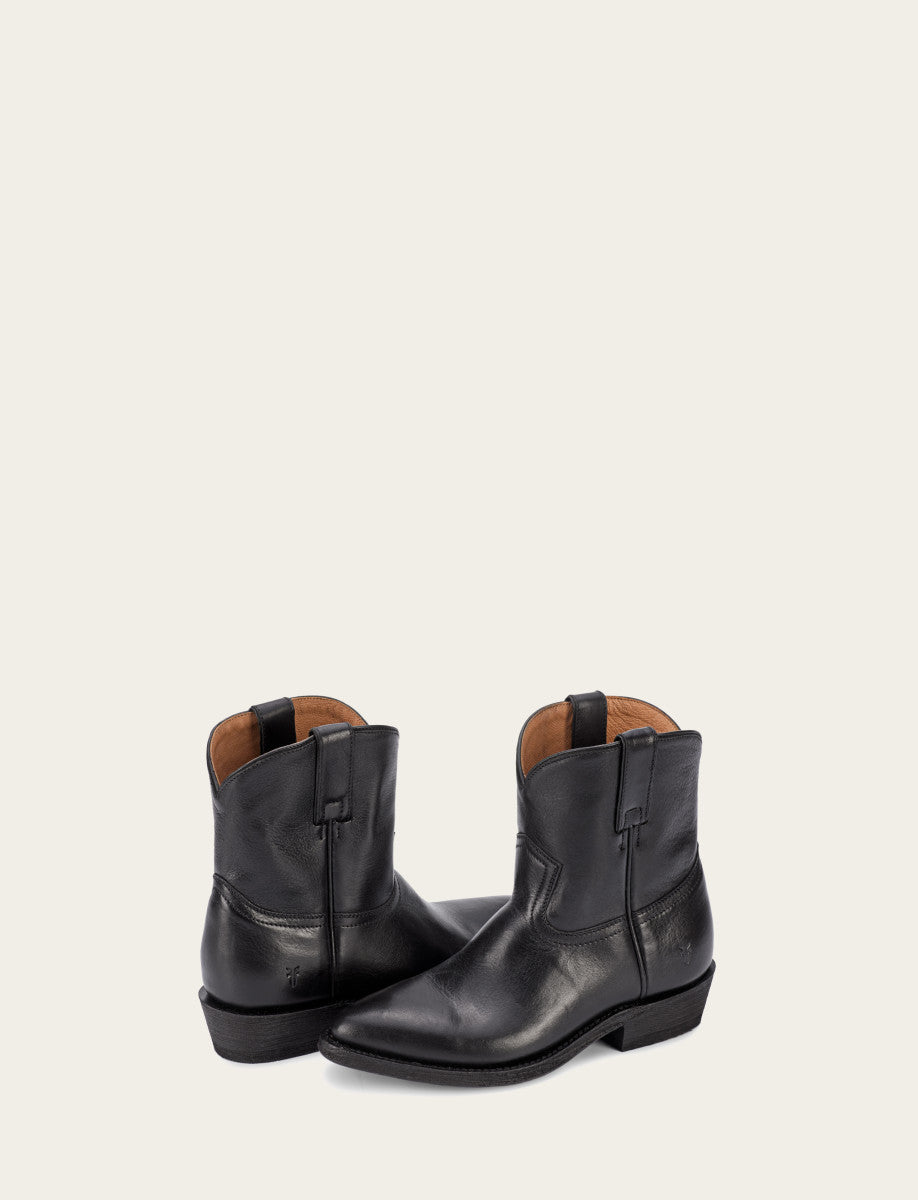 Women's Black Billy Short Booties Black