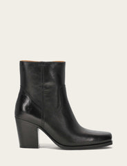 Women's Black Shiloh Zip Booties Black