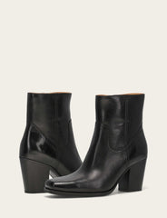 Women's Black Shiloh Zip Booties Black