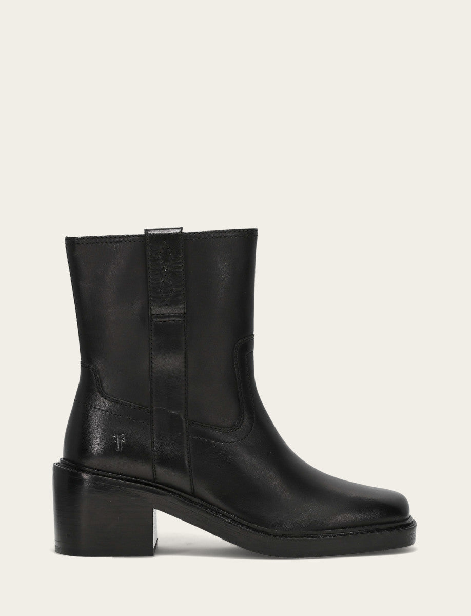 Women's Black Kate Short Inside Zip Boot Black