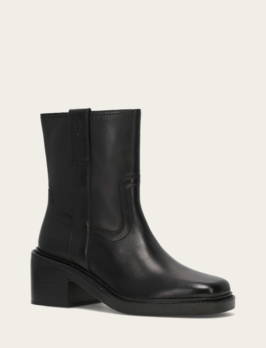 Women's Black Kate Short Inside Zip Boot Black
