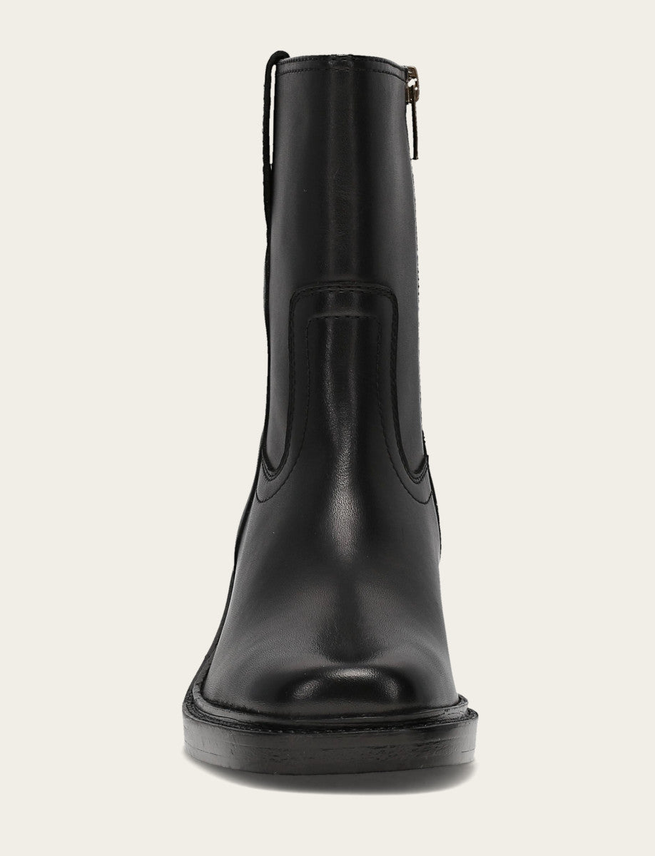 Women's Black Kate Short Inside Zip Boot Black