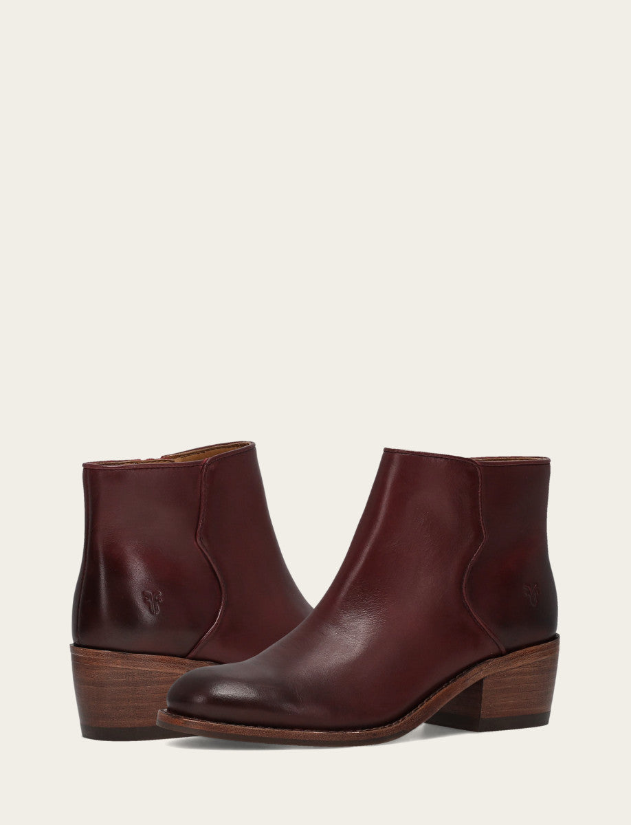 Women's Merlot Carson 2 Piping Booties Merlot