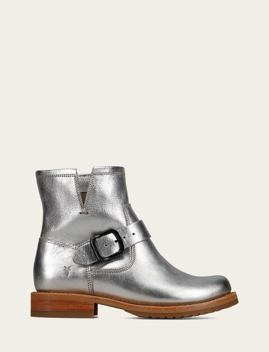 Women's Silver Veronica Flex Booties Silver