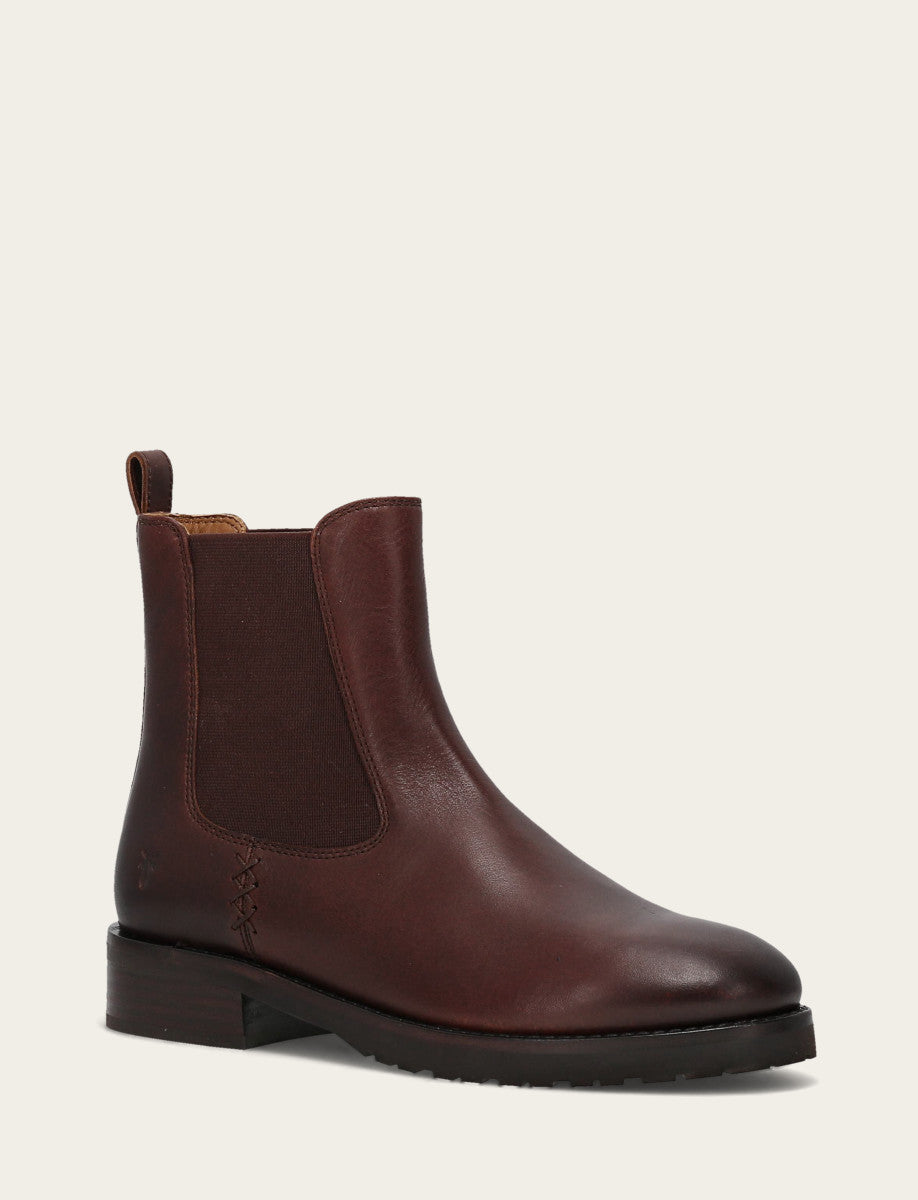 Women's Brown Melissa Lug Chelsea Boot Brown