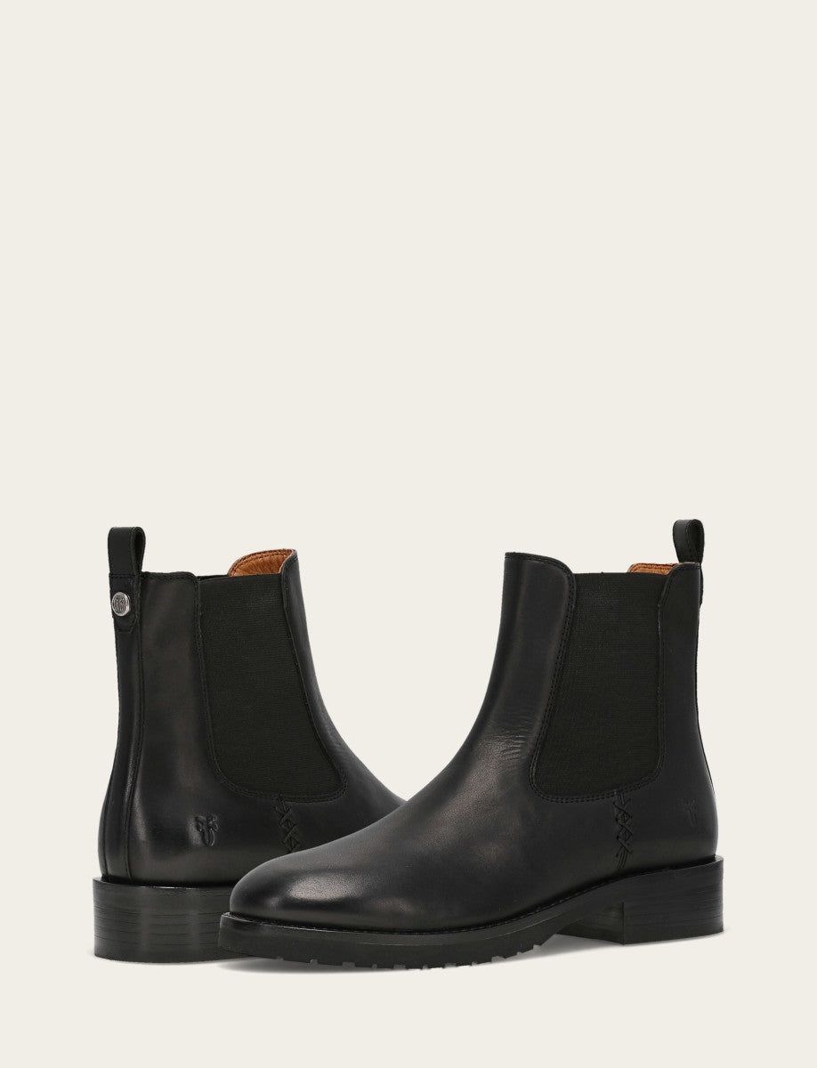 Women's Black Melissa Lug Chelsea Boot Black