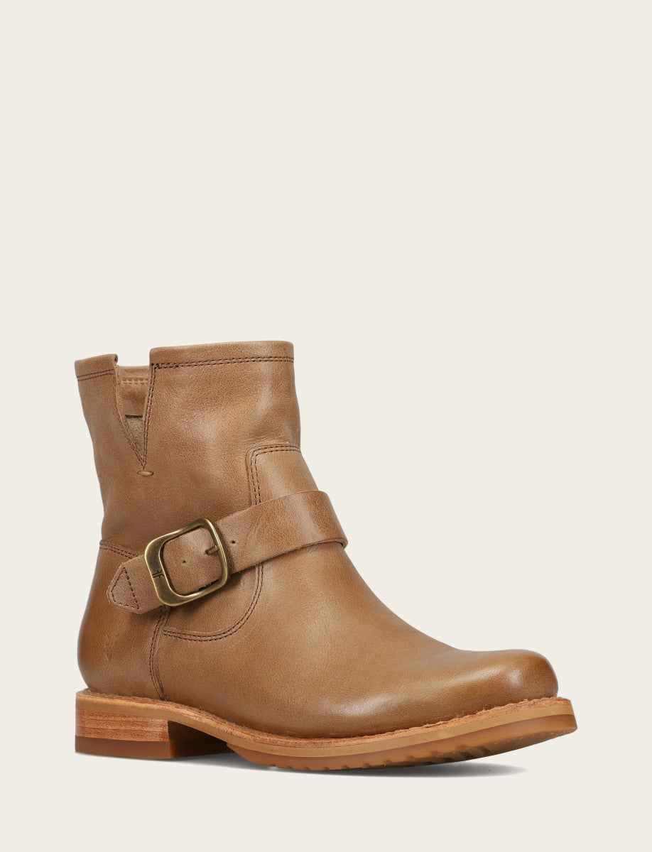Women's Beige Veronica Flex Booties Beige